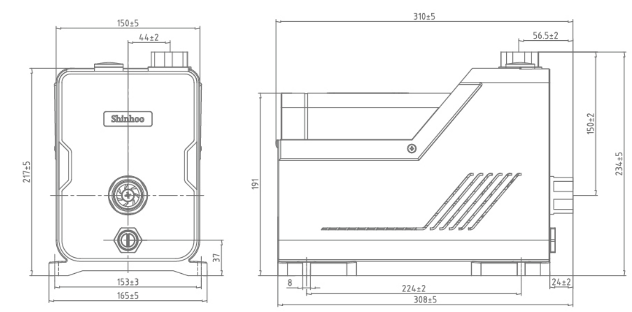 Permenent Frequency Circulator Pump