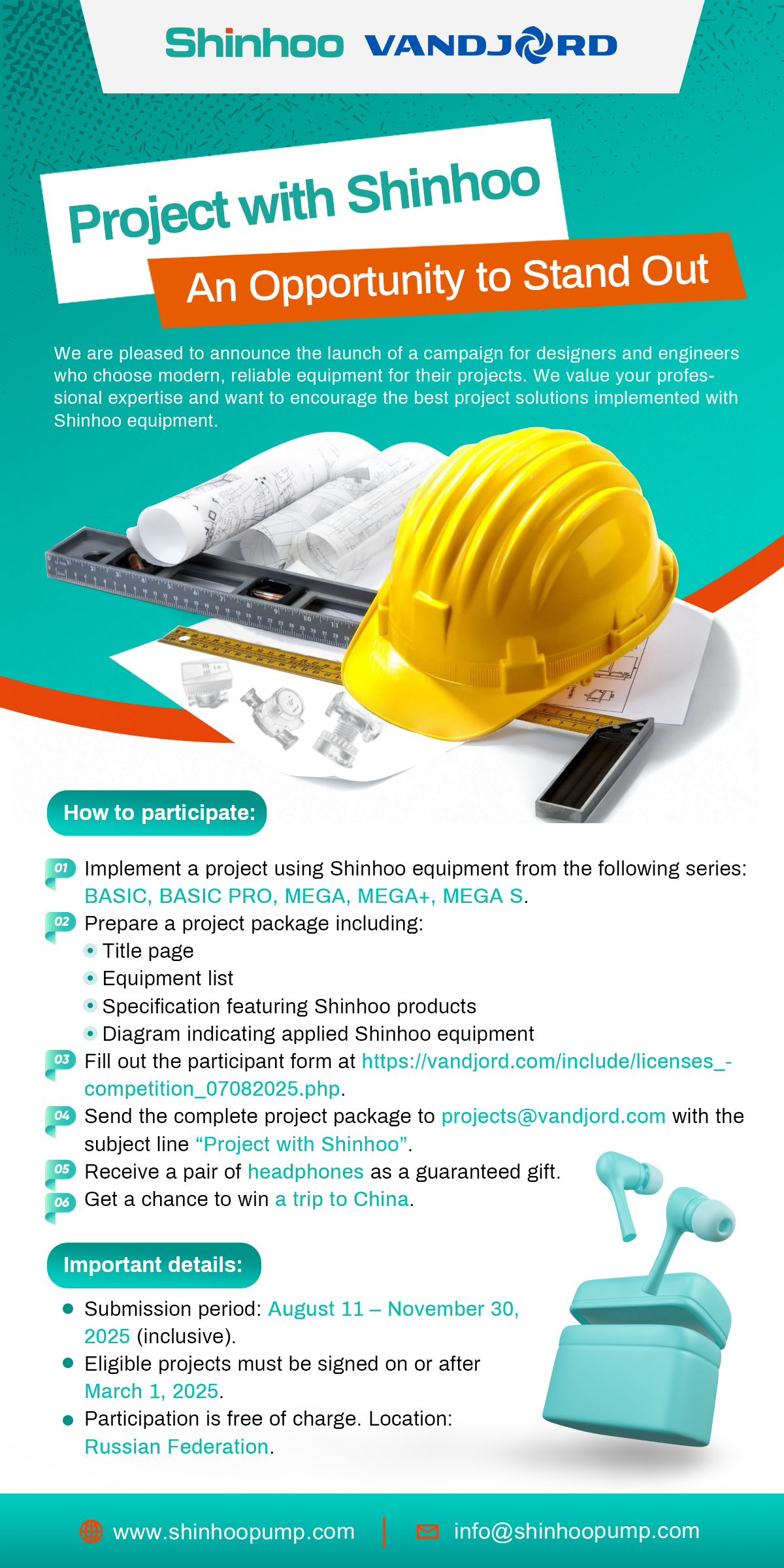 Project with Shinhoo — An Opportunity to Stand Out.