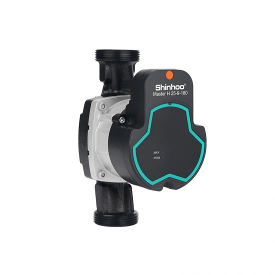 hydronic circulating pump for heat pump