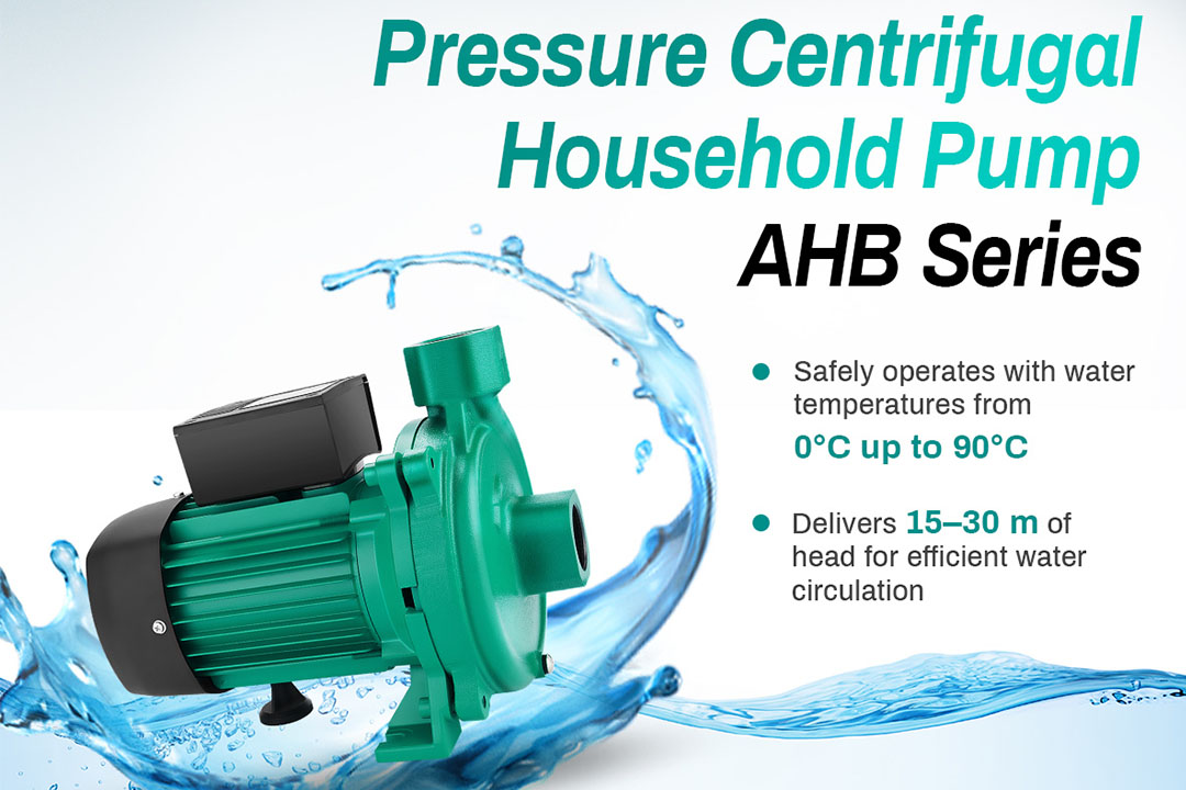 سلسلة شينهو AHB: مضخات طرد مركزي منزلية عالية الأداء تعمل بالضغط لأنظمة المياه الحديثة